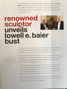 Photo of Baier article.