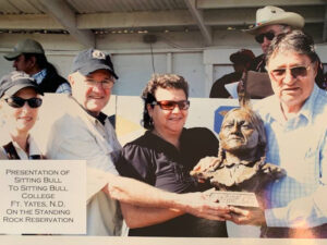 Photo of Unveiling of Chief Sitting Bull Memorial.