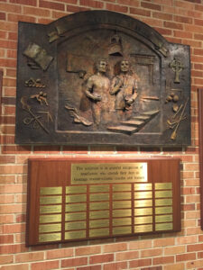 Photo of Gonzaga memorial.