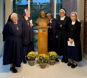 Photo of Berchmans unveiling.