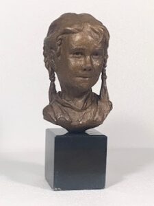 BRONZE PORTRAIT: CHILD